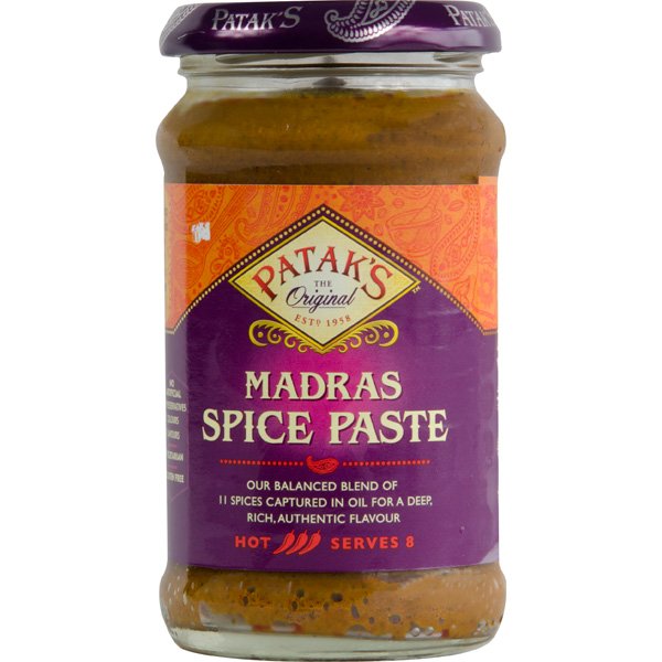 Pataks Madras Spice Paste - Mr. Bells Food Providers Cork
